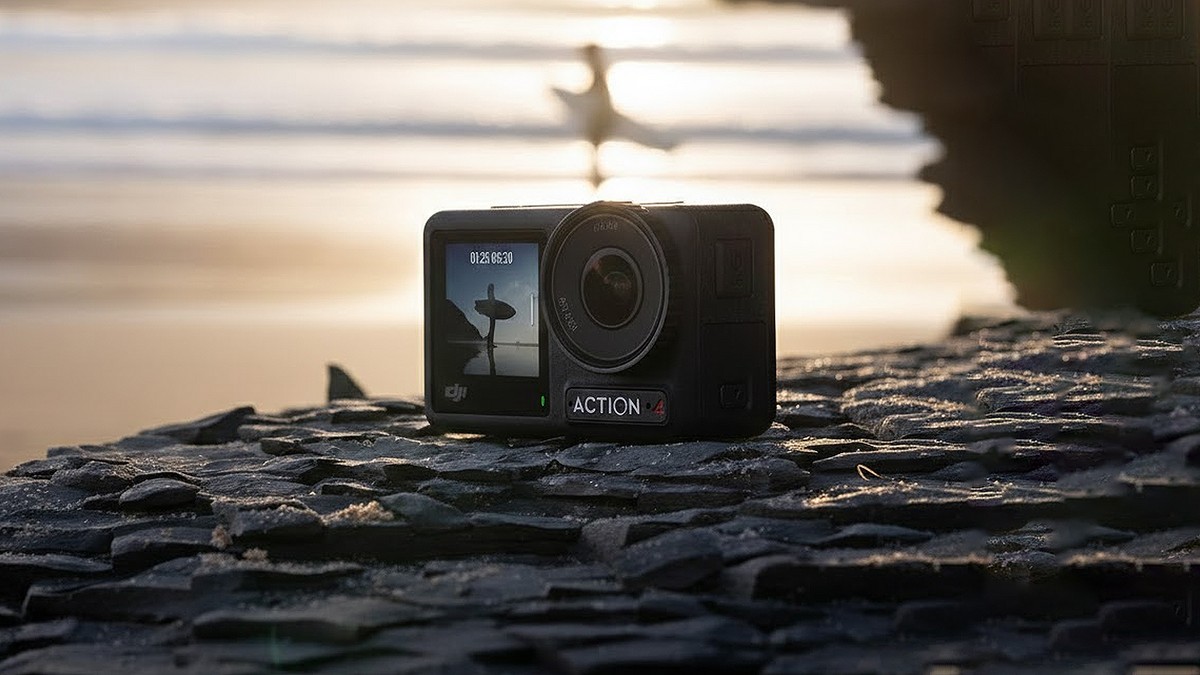 DJI Osmo Action 4 em oferta: câmera de ação com vídeos 4K a 120 fps em até 17x sem juros
