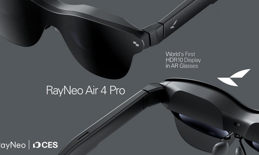 RayNeo Air 4 Pro: primeiro óculos AR com HDR10 é capaz de criar