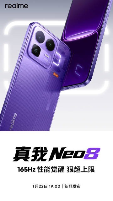 Realme Neo 8: celular com Snapdragon 8 e brilho de 6.500 nits