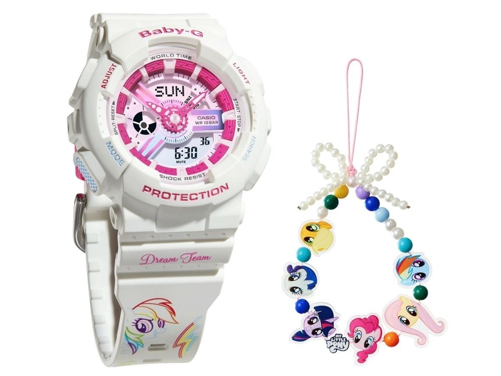 Baby-Ｇ Casio oficializa Baby-G híbrido com design neon e resistência