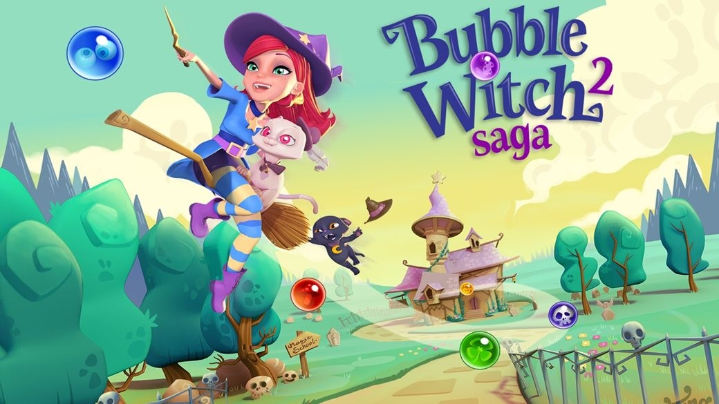 Desenvolvedores de Candy Crush anunciam o jogo Bubble Witch Saga 2