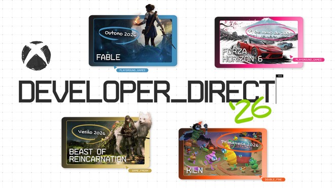 Xbox Developer Direct 2026: novo jogo da Double Fine e todos os anúncios do evento