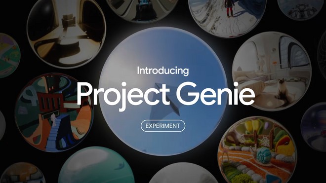 Google Project Genie: a IA que transforma qualquer foto e prompt em um mundo jogável