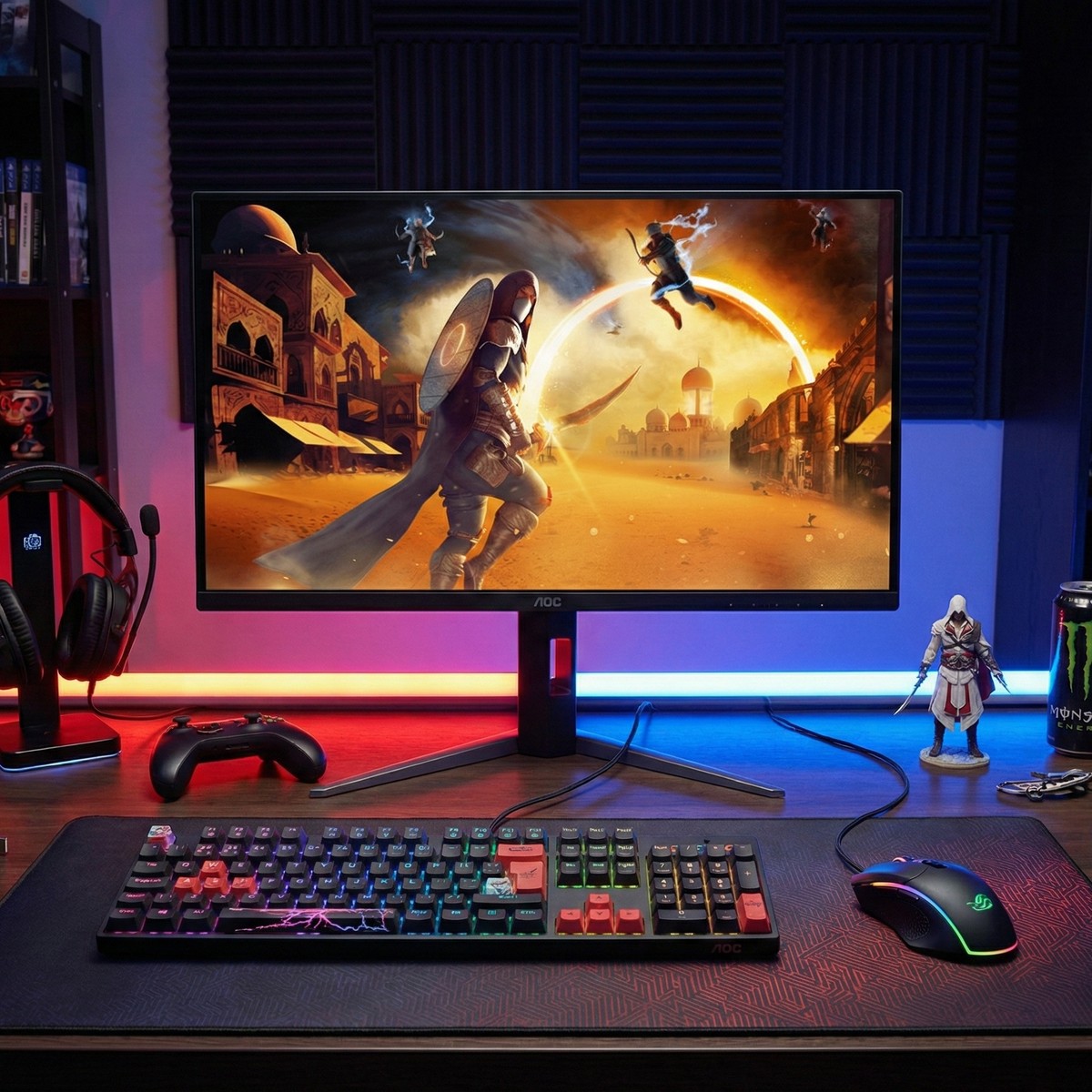 AOC Gaming Q27G4ZD redefine custo-benefício com painel OLED