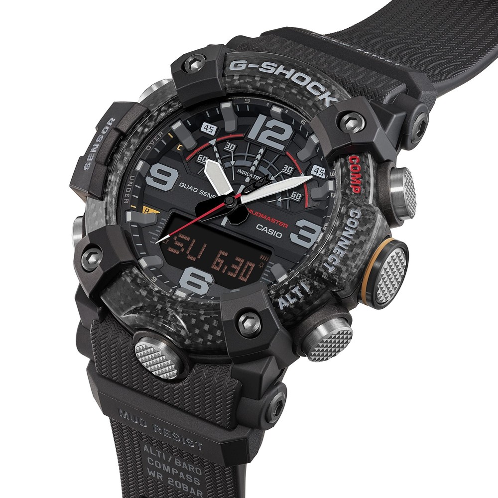 Casio G-Shock Mudmaster chega com bisel em fibra de carbono e