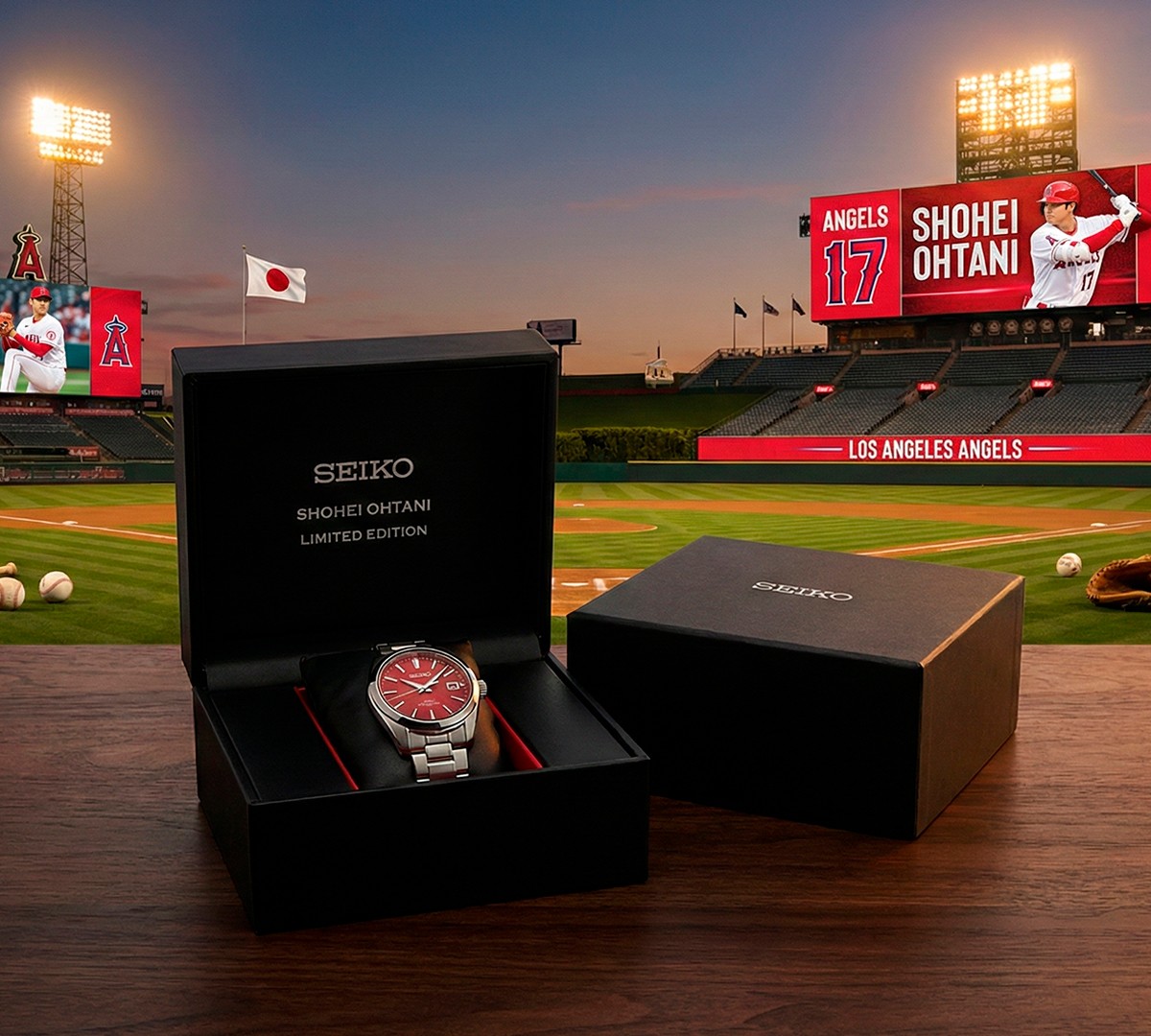 Seiko anuncia relógios em homenagem ao jogador de beisebol Shohei