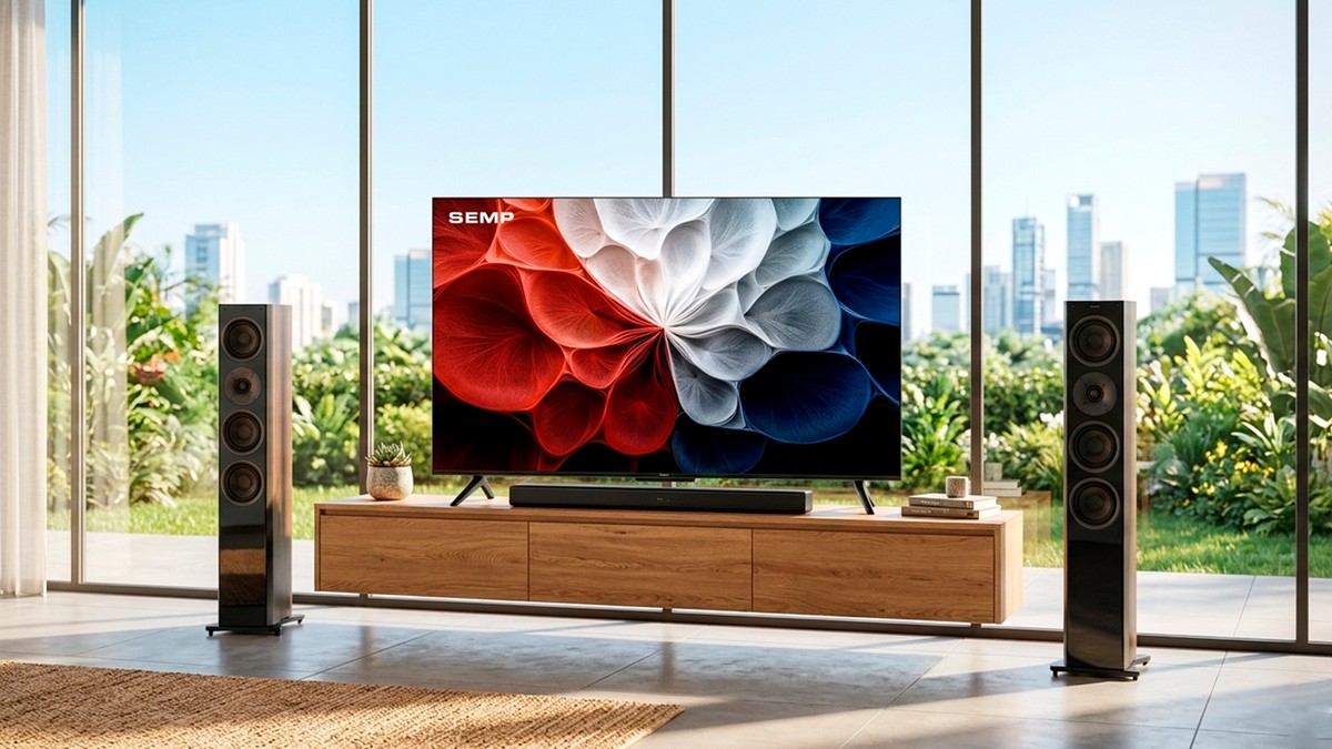 SEMP 43S62: Smart TV baratinha de 43" surge em promoção por menos de R$ 1.300