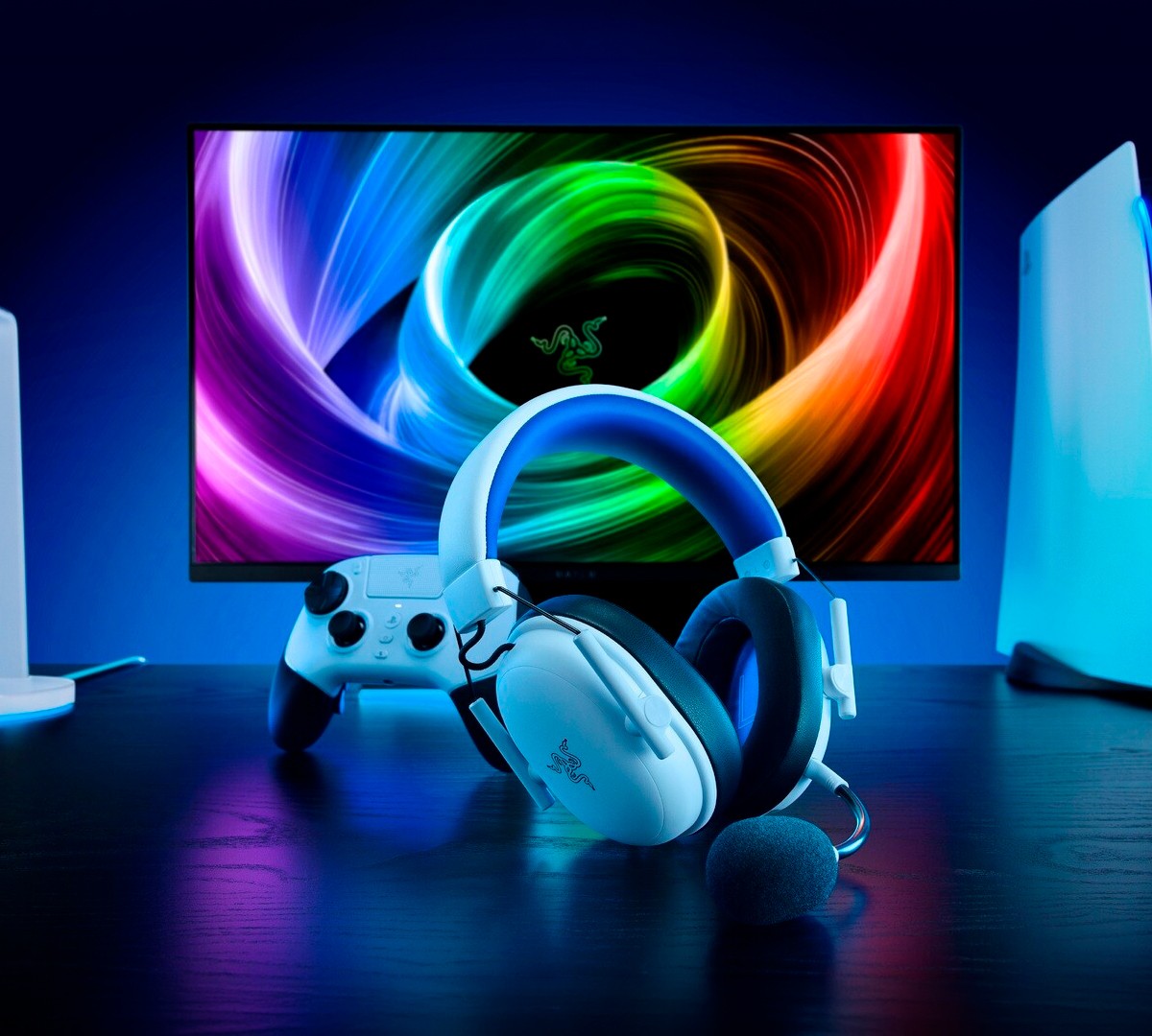 Razer lança versão branca do headset BlackShark V3 X HyperSpeed
