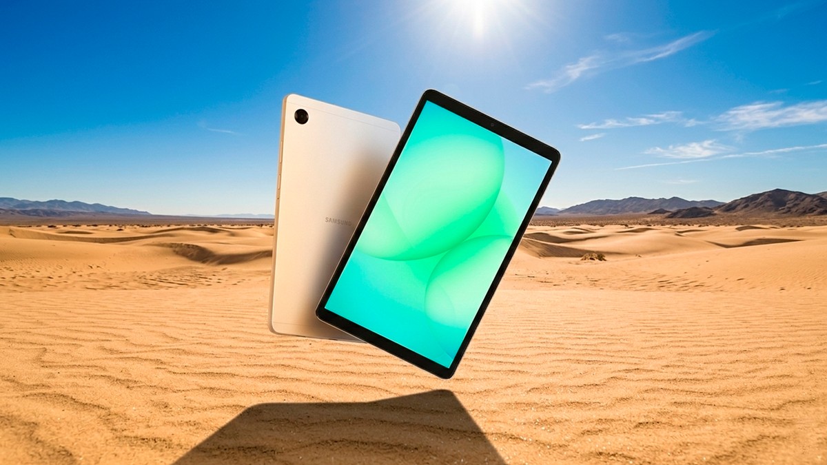 Galaxy Tab A11 + Buds Core: kit Samsung com tablet e fone aparece mais barato na Shopee