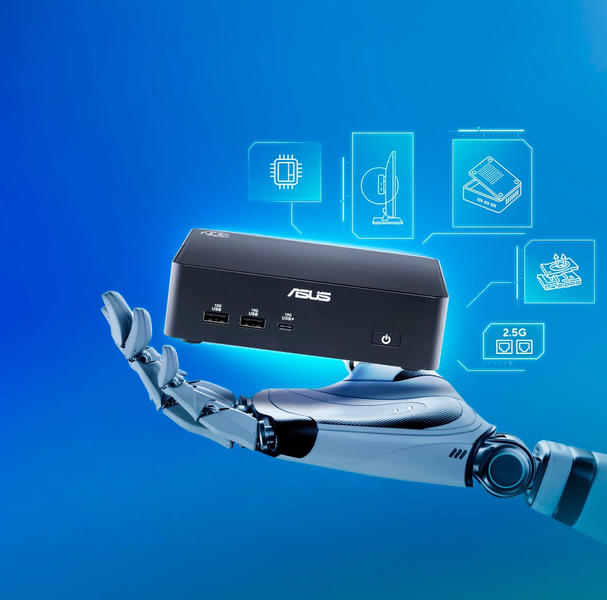 ASUS NUC Pro 16: mini PC premium estreia com chips Intel Panther