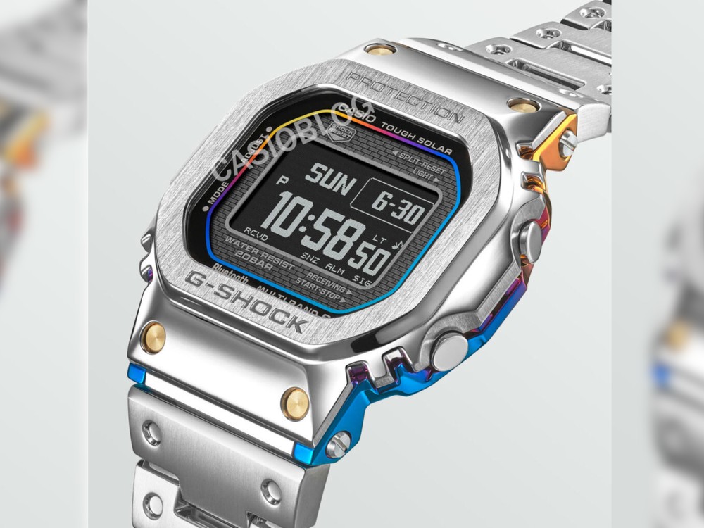 Casio G-Shock GMW-BZ5000RC-1DR vaza em imagens com corpo