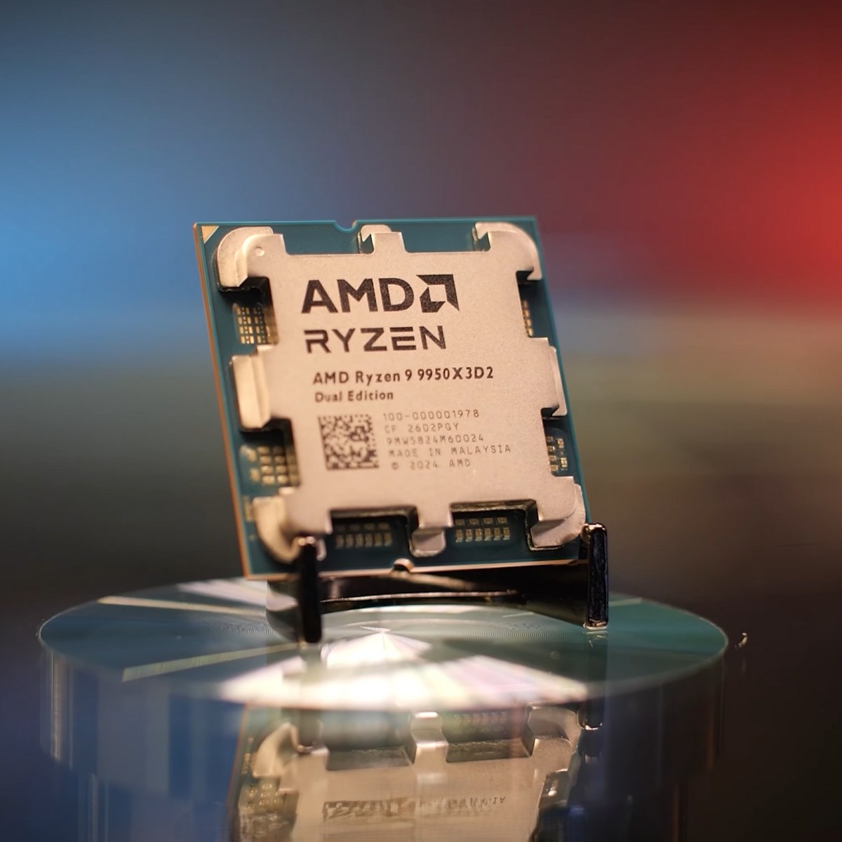 CPU AMD Ryzen 9 9700X 3D Domínio da AMD: novos processadores Ryzen X3D esmagam a Intel nas
