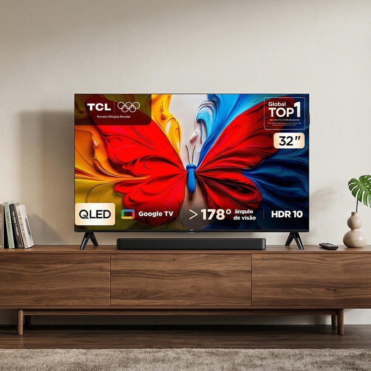 Com Google TV! Smart TV TCL de 32 polegadas entra em promoção com