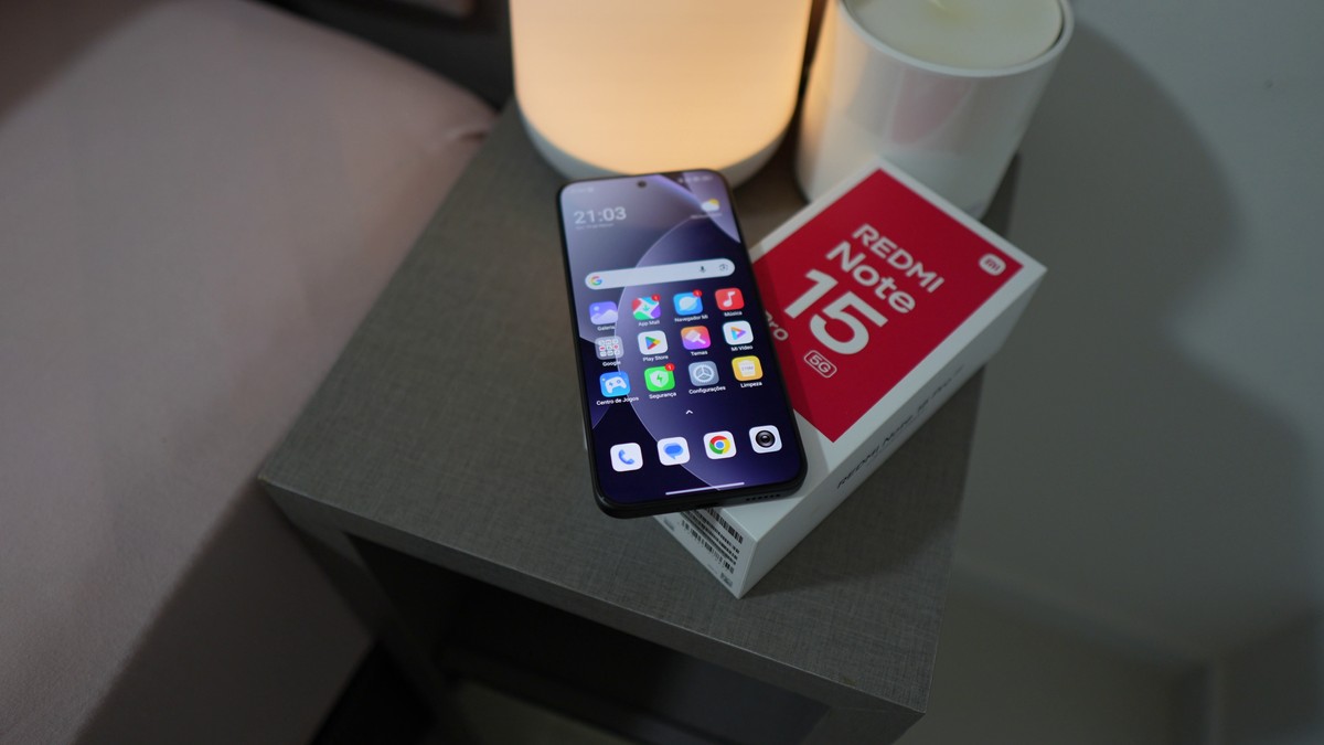 Redmi Note 15 Pro 5G fica disponível em oferta com até 512 GB de armazenamento