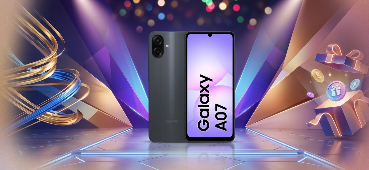 Galaxy A07 por pechincha! Celular acessível Samsung cai para R$ 566 em oferta na Shopee