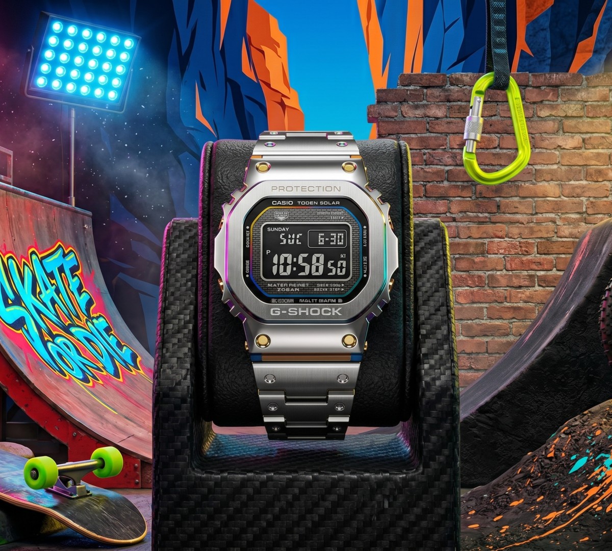 Casio lança globalmente relógio G-Shock metálico 