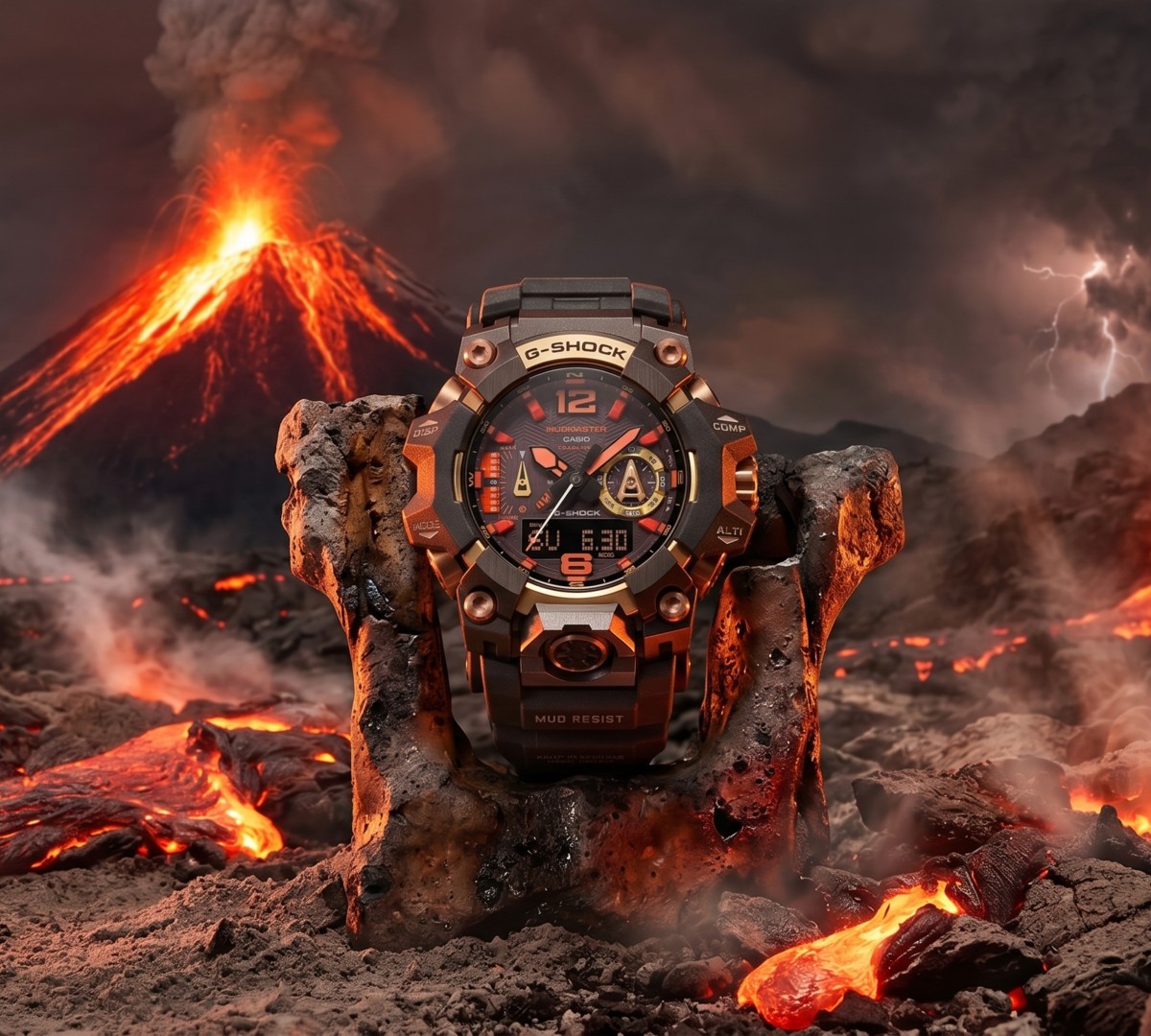Mudmaster de bronze: novo relógio Casio G-Shock 