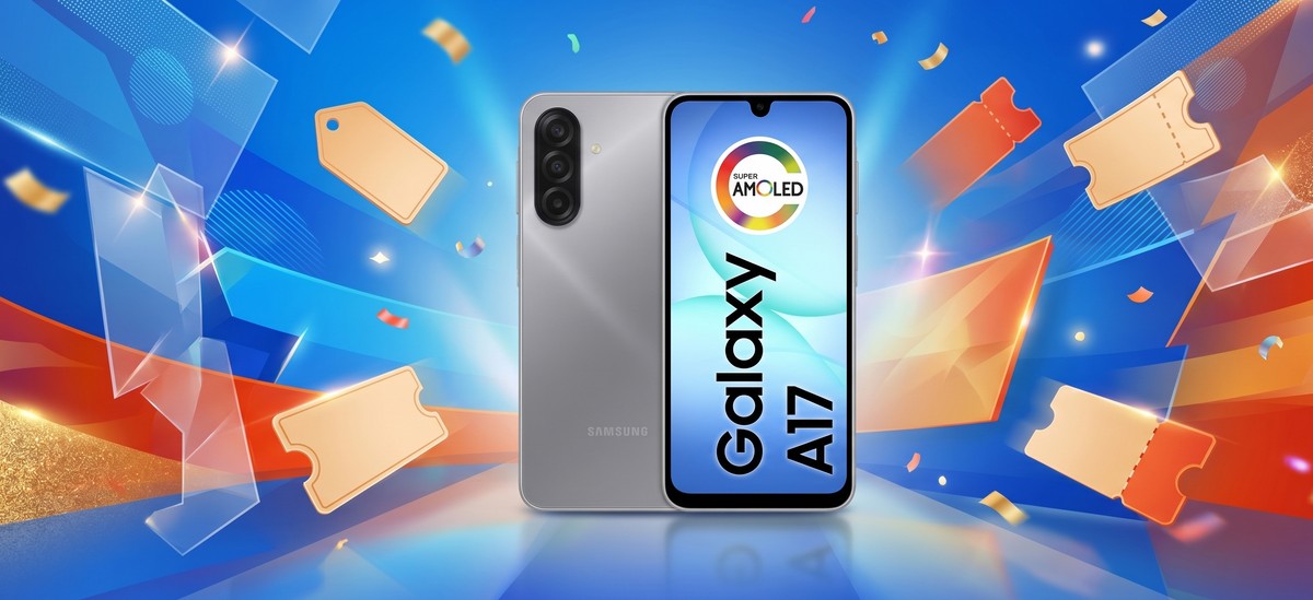 Galaxy A17 com desconto! Celular acessível Samsung no melhor preço hoje