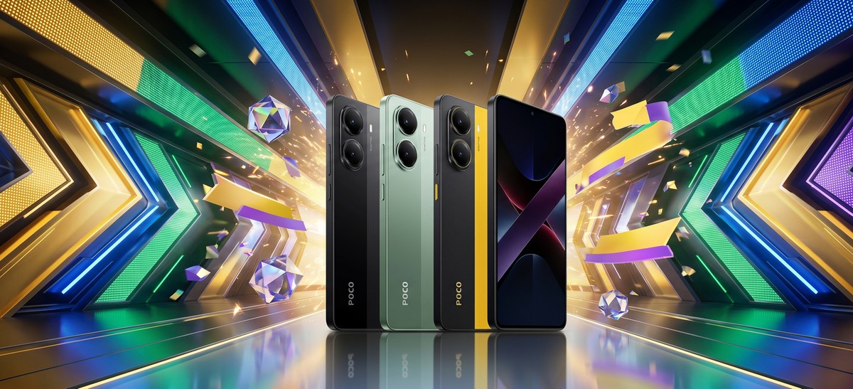 POCO X7 Pro com até 512 GB e desempenho top no precinho na Shopee