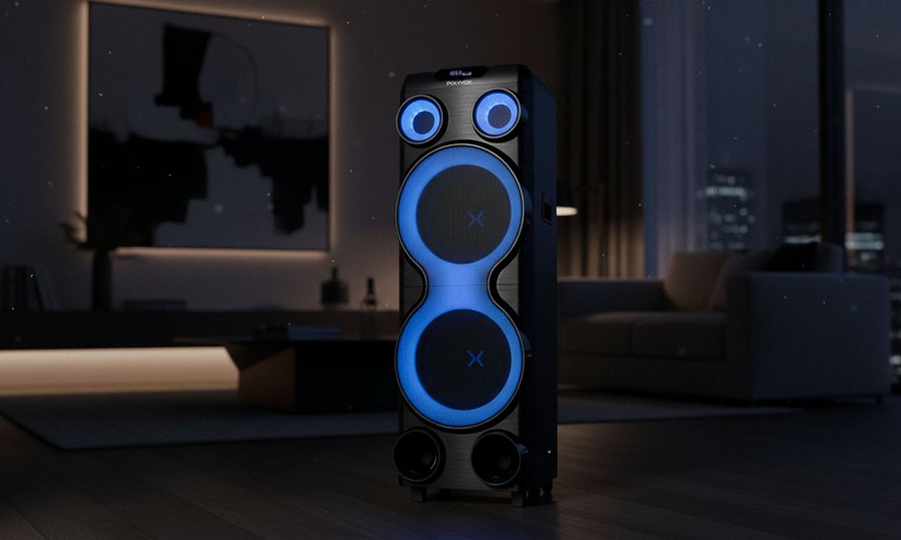 Polyvox lança torre de som gigante com 2800W de potência e reforço