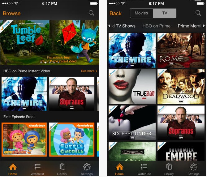 Prime video programas store de tv