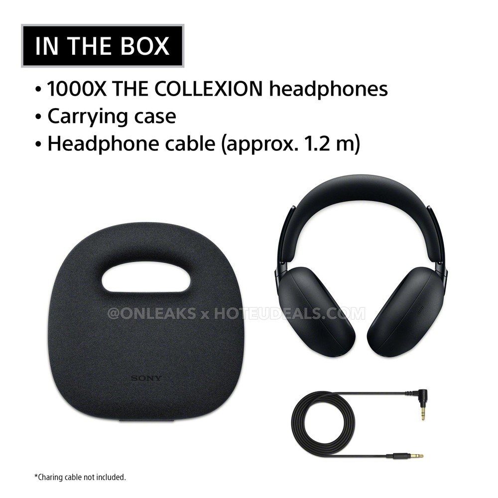 The ColleXion: novo fone Sony 1000X tem ficha técnica e recursos