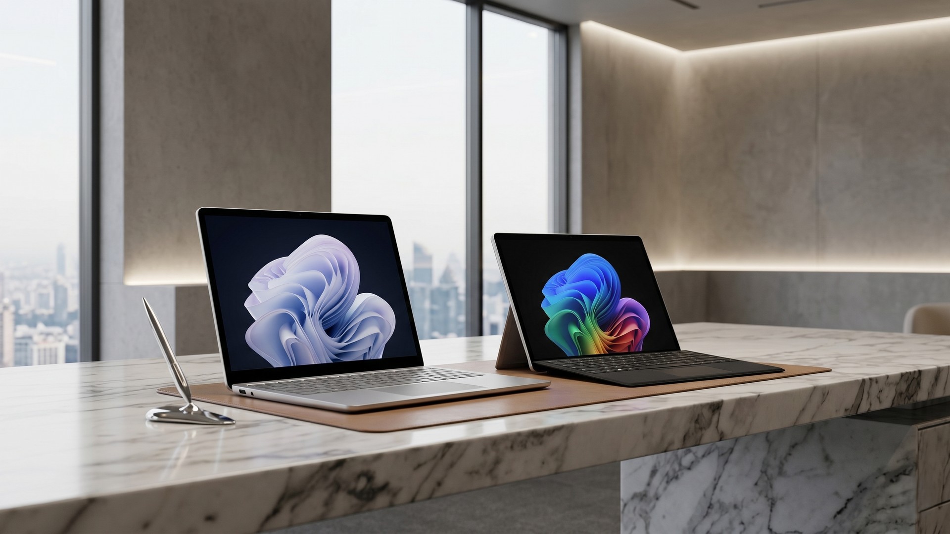 Microsoft lança Surface Pro 12 e Surface Laptop 8 com chips Intel