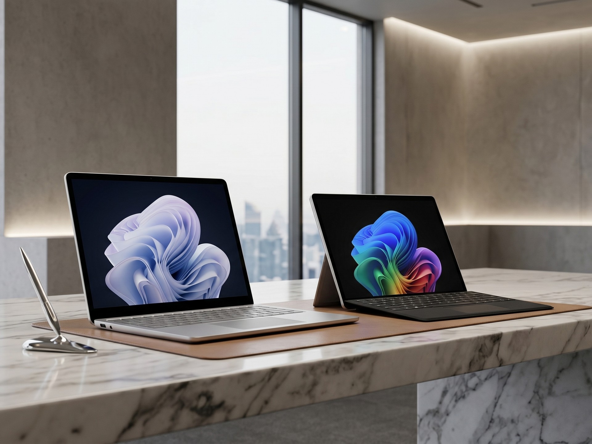 Microsoft lança Surface Pro 12 e Surface Laptop 8 com chips Intel