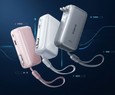 Novo acess?rio da Baseus entrega bateria port?til e cabo retr?til para carregar celulares e mais