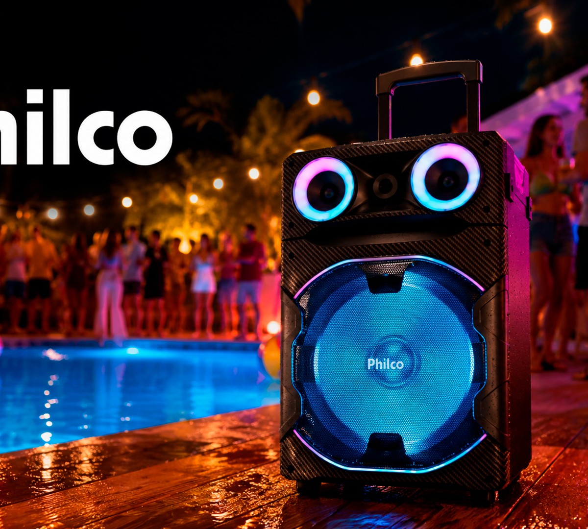 Philco anuncia caixa de som PCX7300 com 1.700 W de potência e