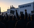 Lucro recorde e f?bricas vazias: Samsung corre s?rio risco de ter produ??o de chips afetada