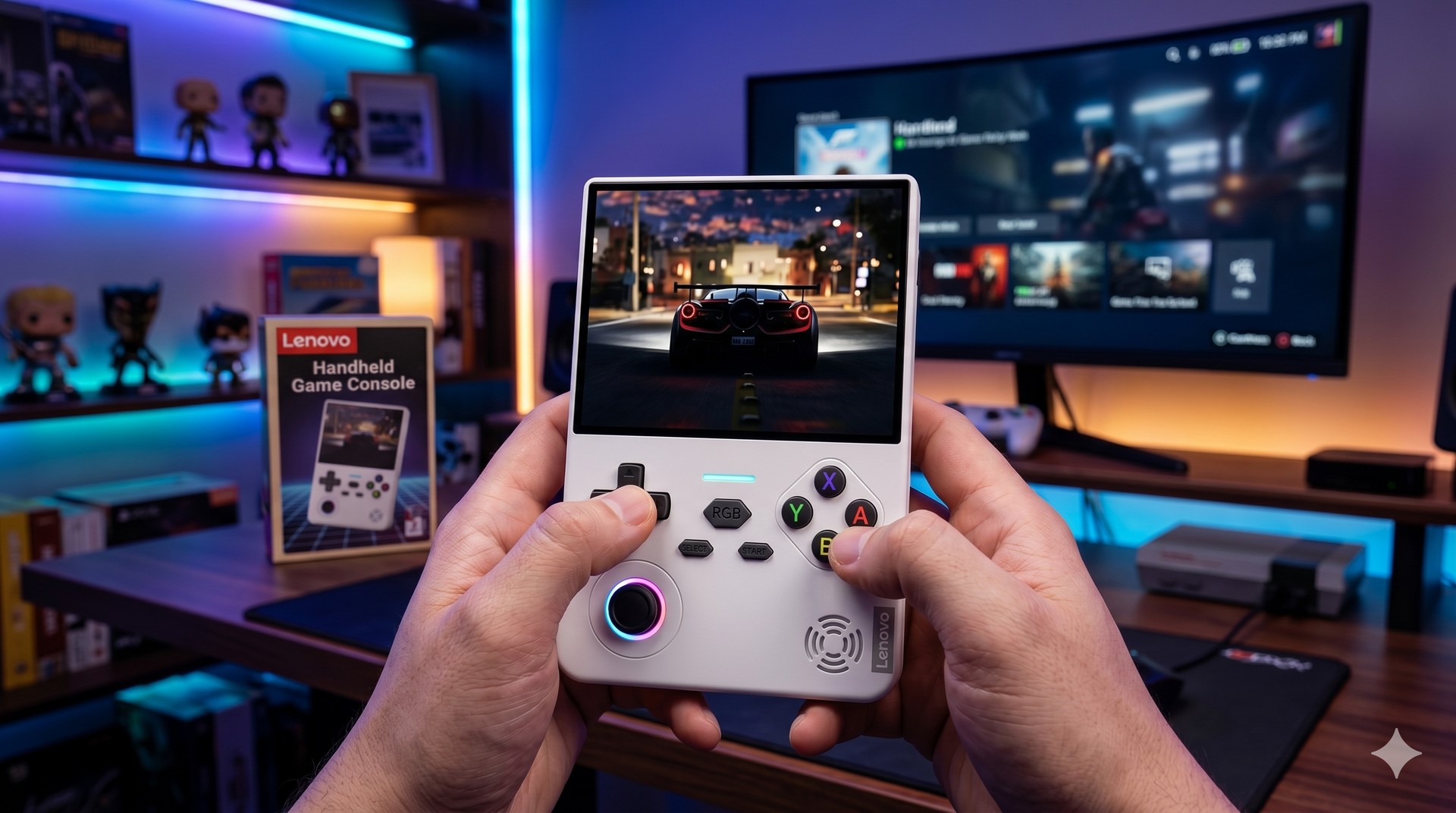 Console portátil Lenovo G02 gera polêmica ao incluir ROMs piratas nas lojas