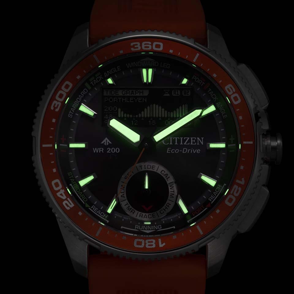 Citizen lança relógios Promaster Wave Tracker para iatismo com