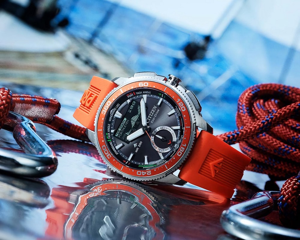 Citizen lança relógios Promaster Wave Tracker para iatismo com