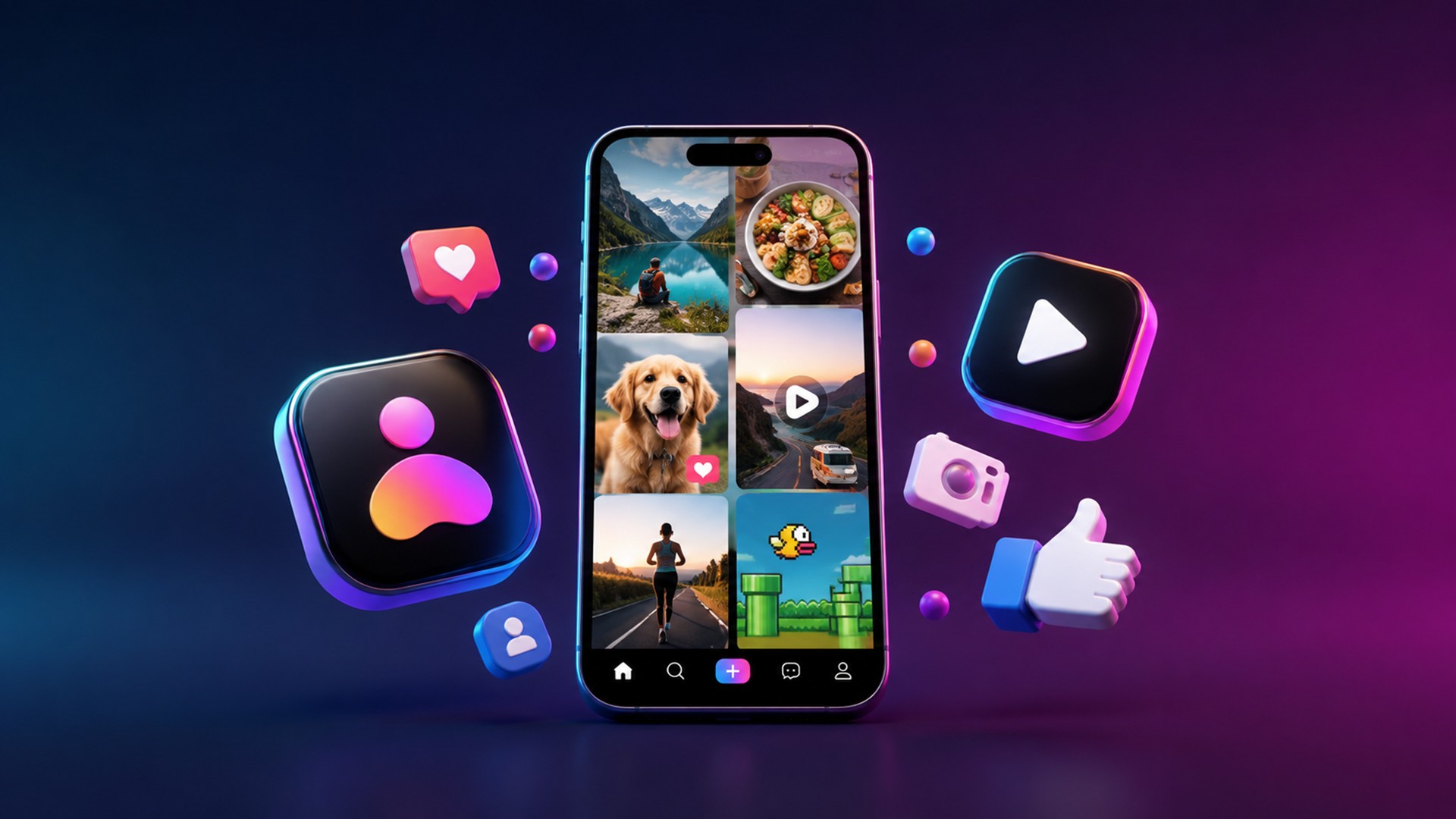 Depois de tentar comprar o TikTok, empresa de anúncios resolve lançar sua própria rede social