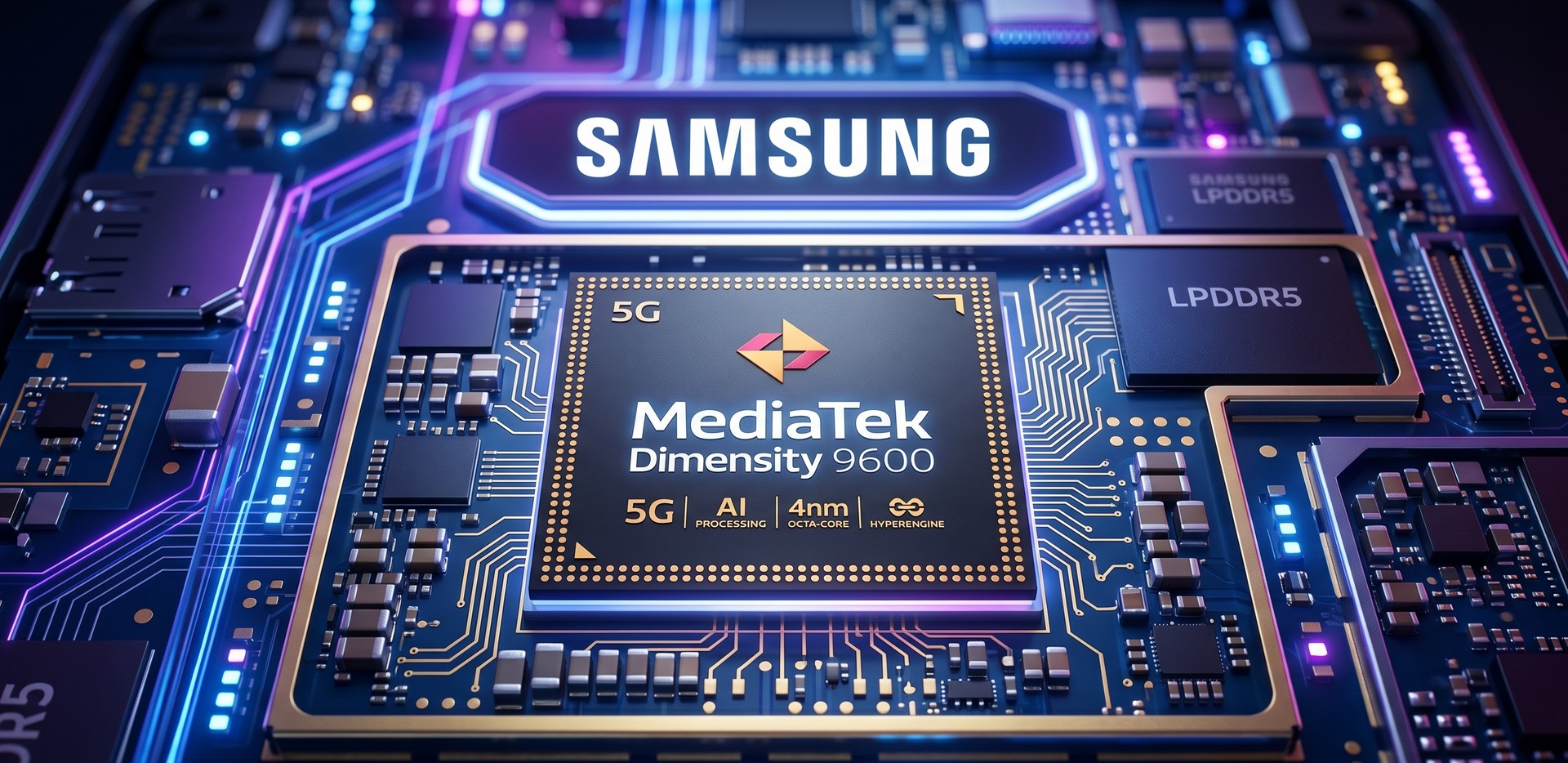Dimensity 9600 produzido pela Samsung?! Vazamento revela reunião secreta com a MediaTek