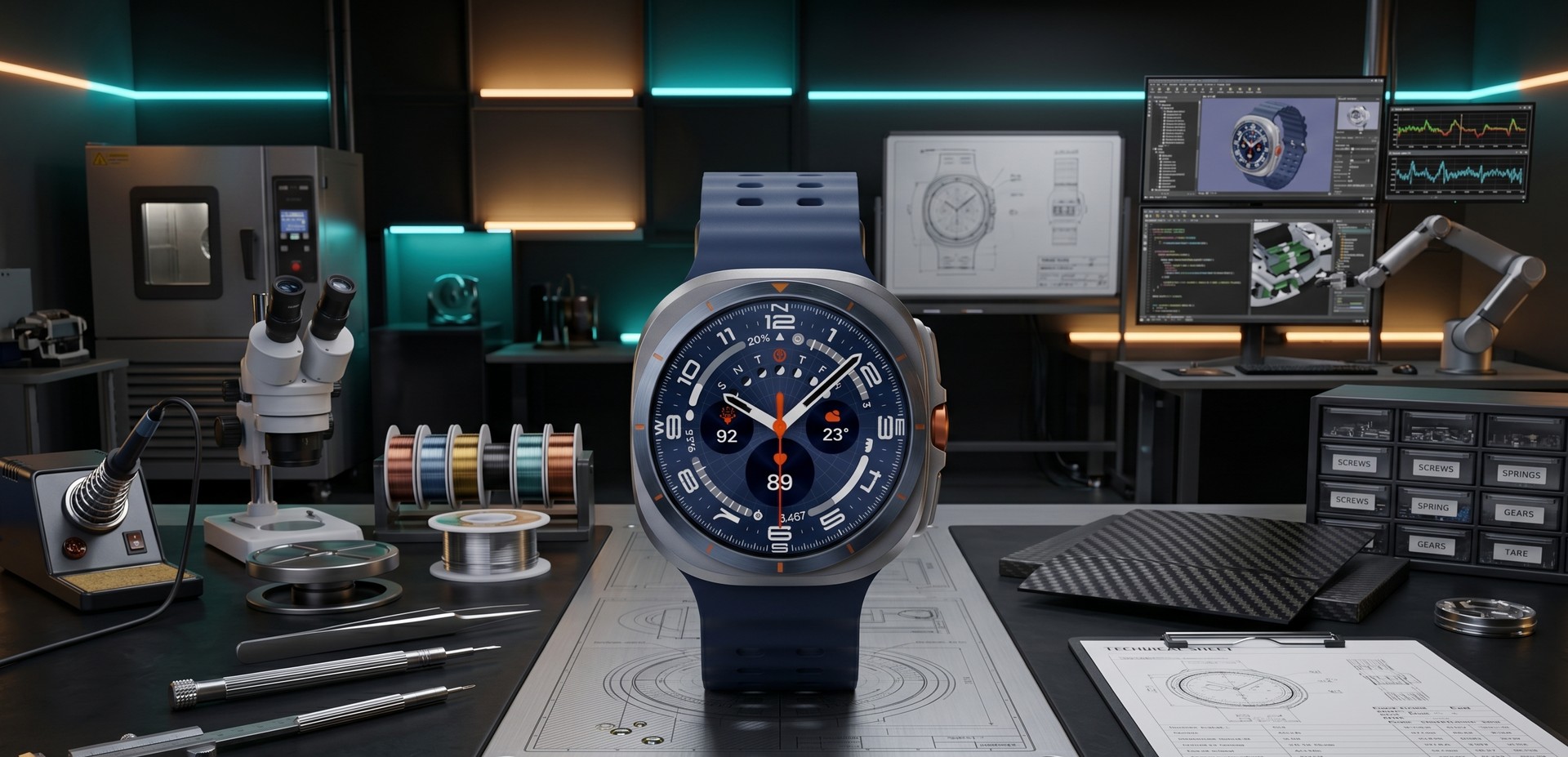Galaxy Watch Ultra 2: vazamento revela bateria muito maior para relógio da Samsung