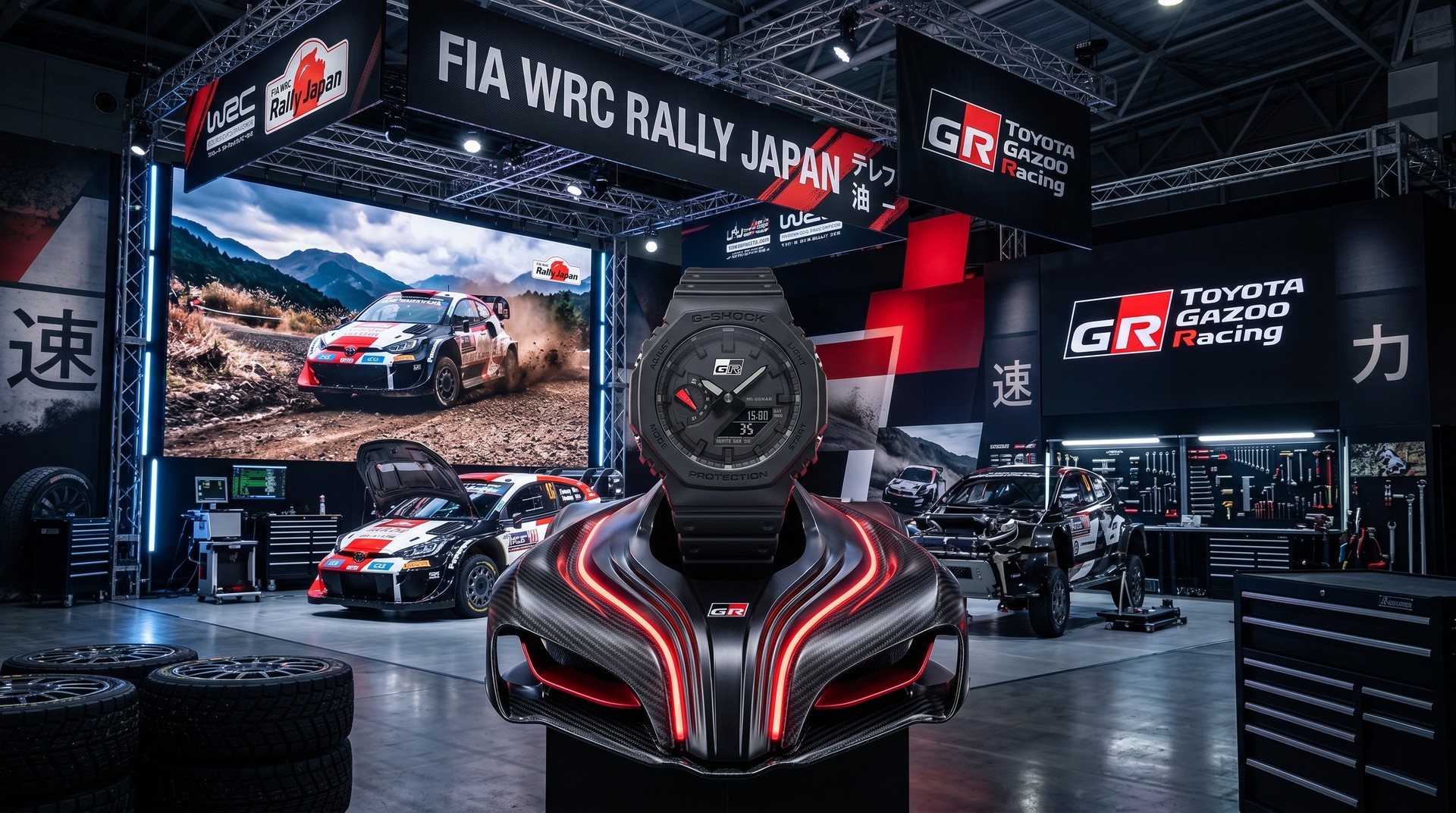 Casio lança relógio G-Shock minimalista robusto em parceria com a Toyota