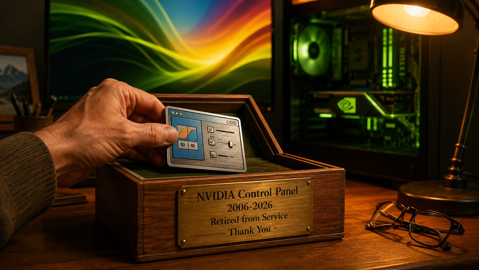 Fim de uma era: NVIDIA encerra aplicativo clássico após 20 anos de serviços no seu PC