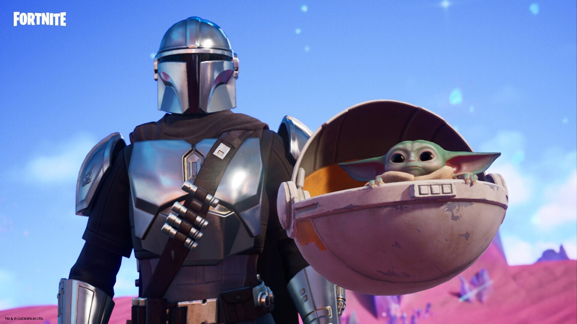Cenários de Mandaloriano e Grogu chegam ao Fortnite com evento ao vivo nesta terça