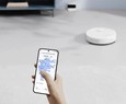  rob? aspirador inteligente com suc??o de 5000Pa e controle por app em oferta