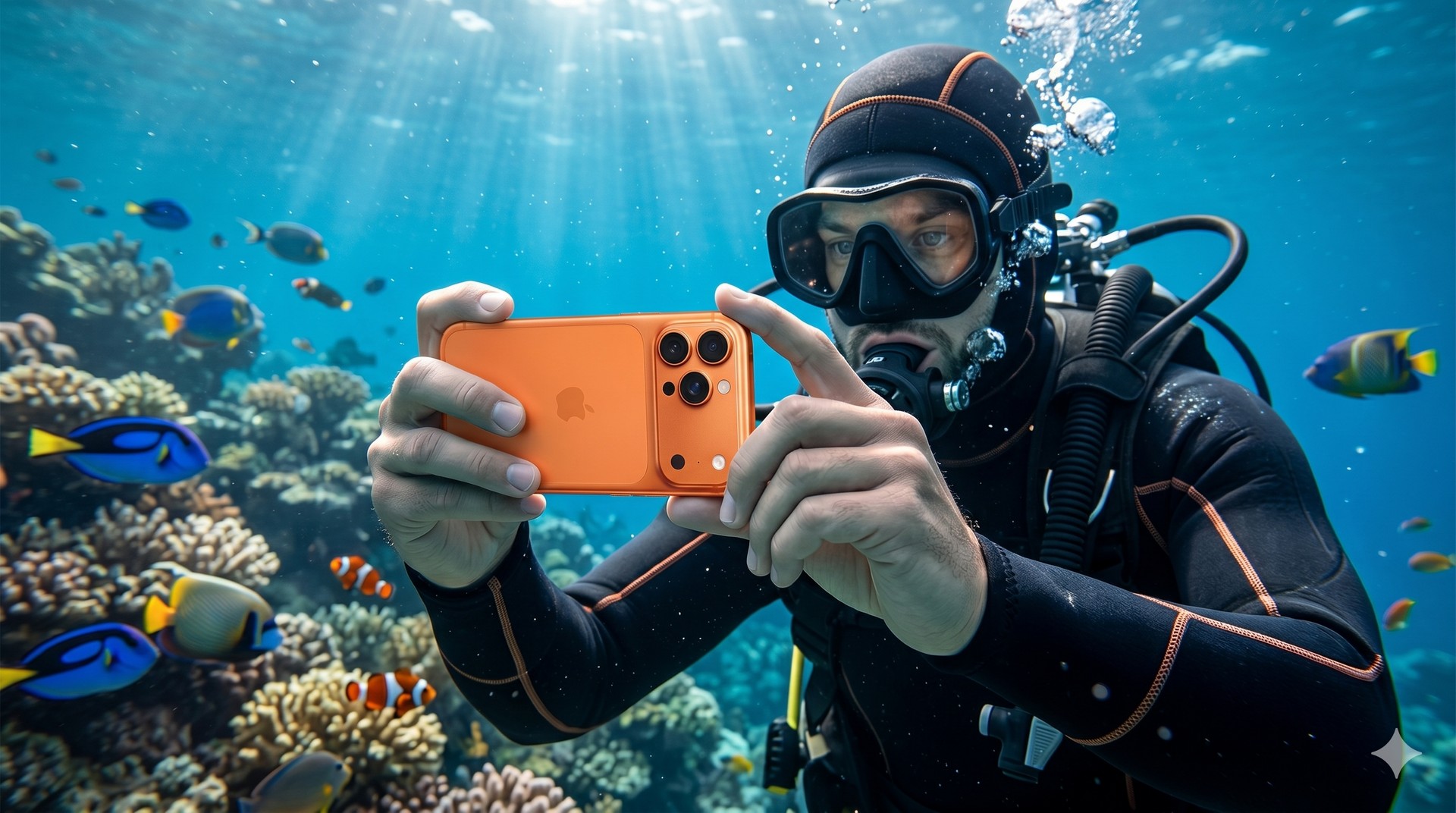 Patente da Apple revela tecnologia para fotos subaquáticas nítidas com o iPhone