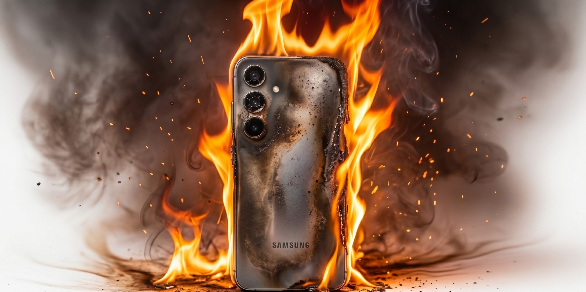 Galaxy S25 FE explode e queima usuário que ainda paga as parcelas do aparelho