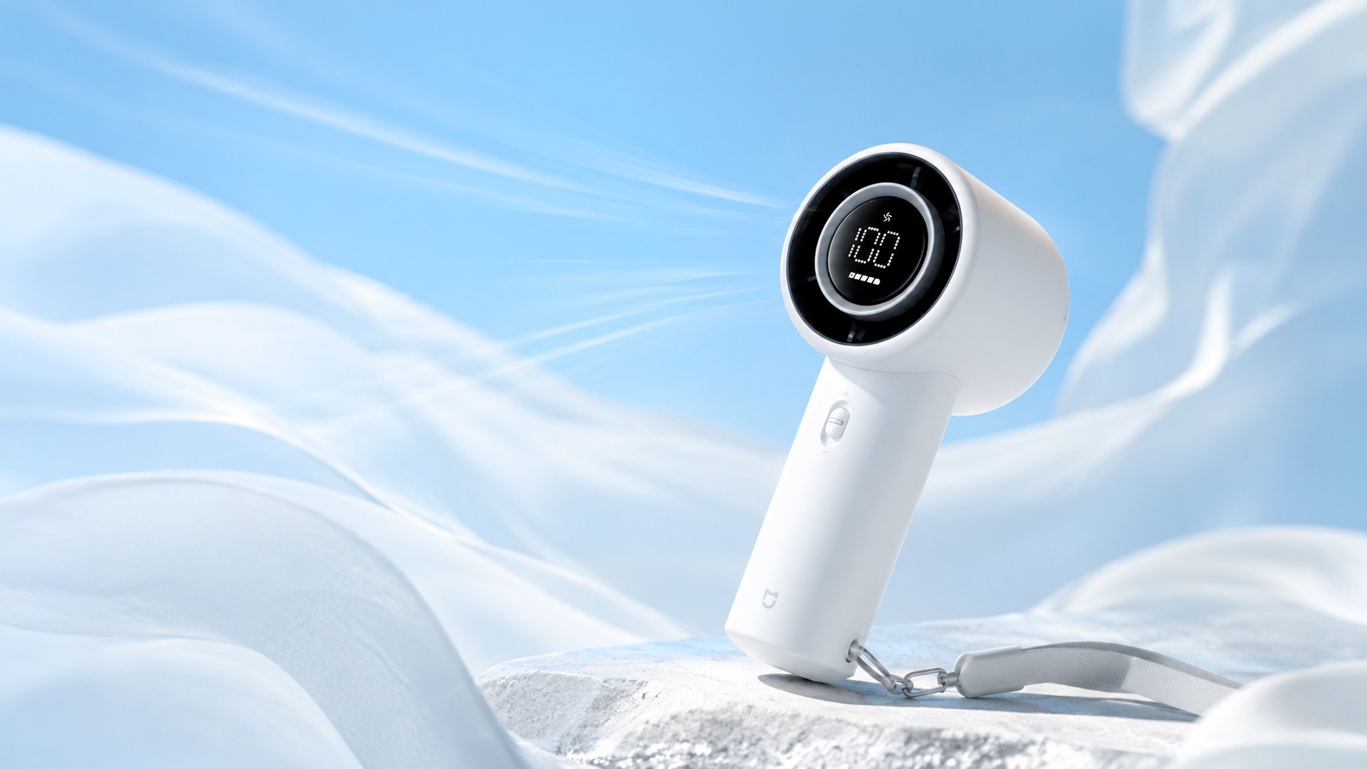 Xiaomi lança ventilador portátil com 40 horas de bateria e 100 níveis de velocidade