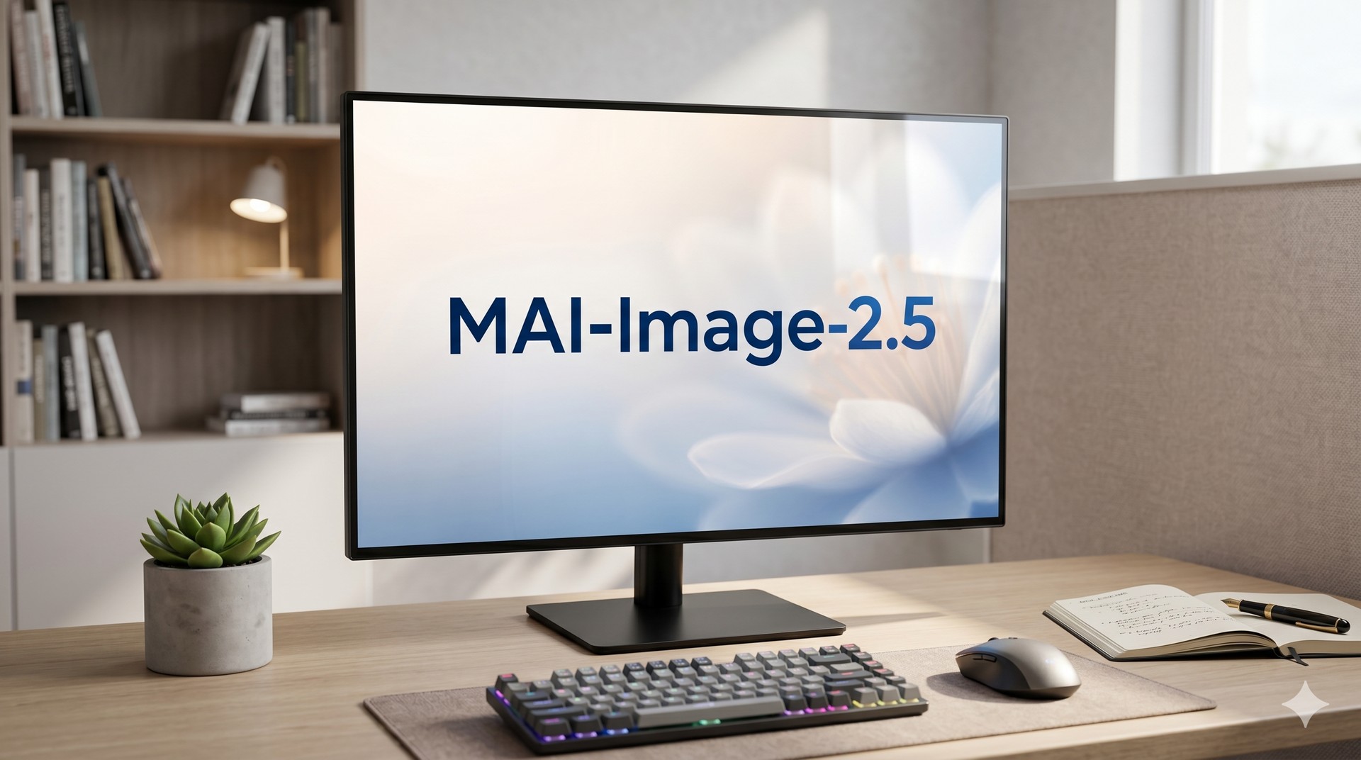Modelo MAI-Image-2.5 da Microsoft chega com melhorias e corrige defeitos gráficos