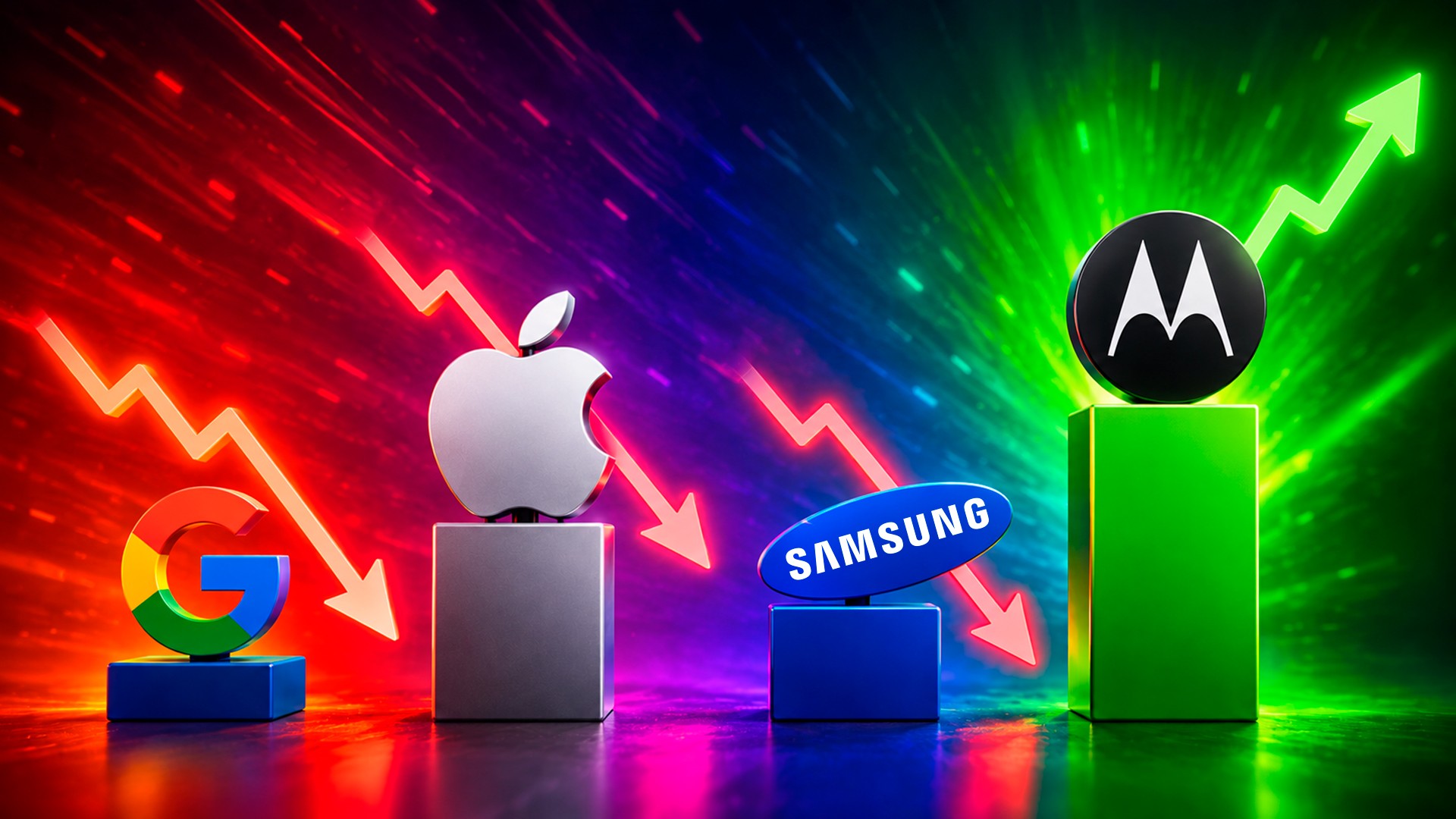 Google Pixel vende menos nos EUA, Apple e Samsung perdem espaço, mas Motorola dispara