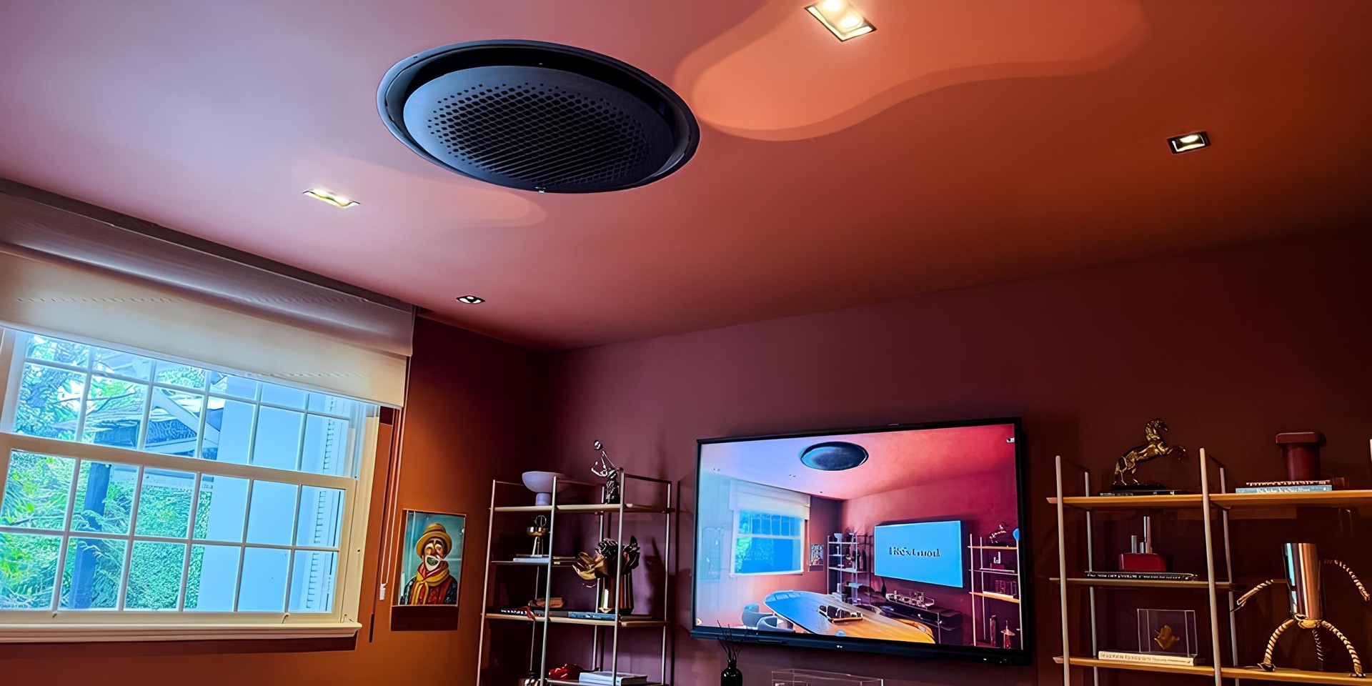 Design diferenciado! LG lança ar-condicionado redondo na cor preta no Brasil