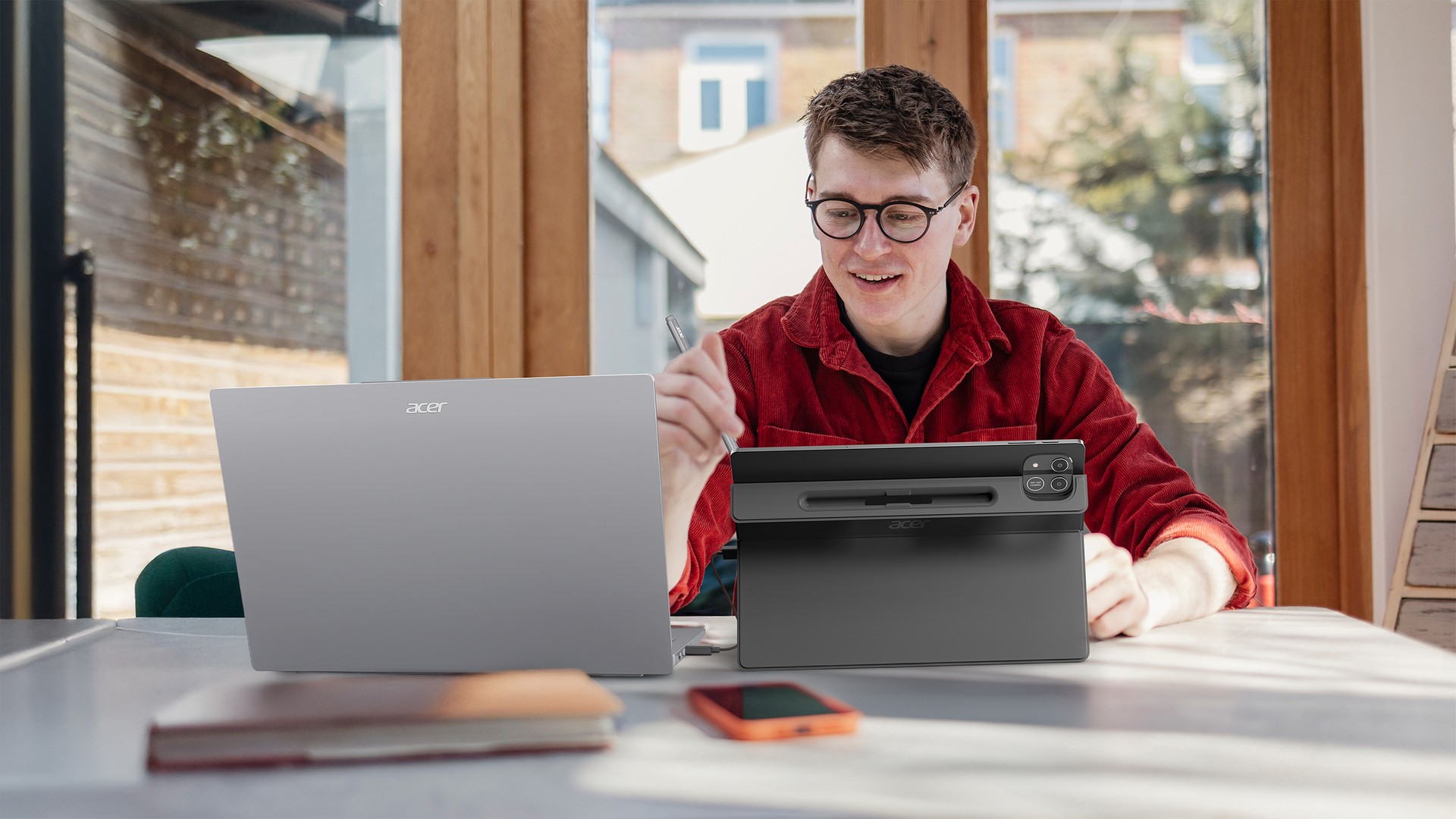 Acer lança novos tablets Iconia Duo com tela 3:2 e óculos inteligentes com Google Gemini
