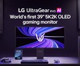 Novo monitor curvo da LG chega ao mercado com a in?dita tela OLED 5K2K de 39 polegadas
