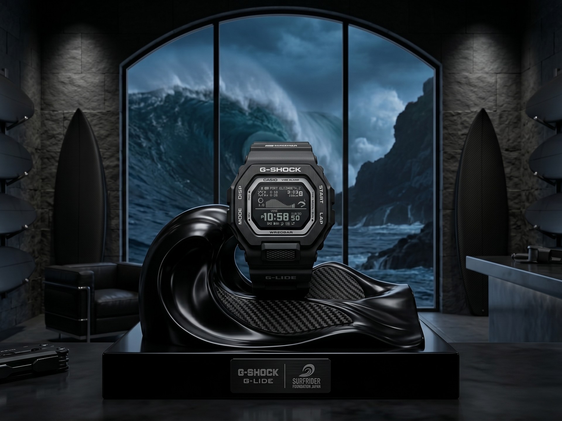 時計 CASIO G-SHOCK 2422JA Casio lança relógio G-Shock ecológico totalmente preto que brilha